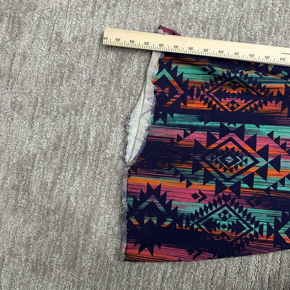 Ranch Dressn Pants Womens 10 Colorful Aztec Flare Bell Bottom Southwestern - Picture 14 of 15